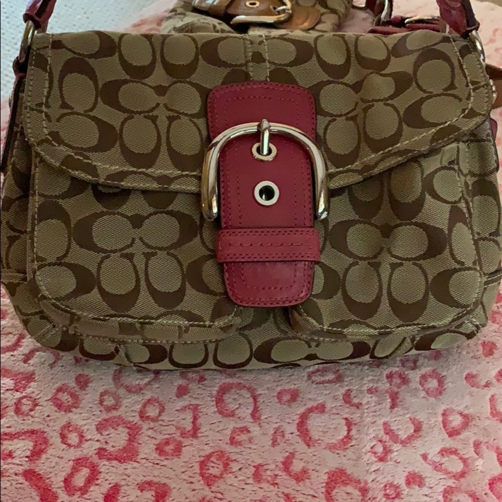 Authentic Coach Medium Shoulder Bag - image 2